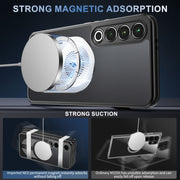 For Meizu 20 Pro Heat Dissipation Aromatherapy MagSafe Holder Phone Case(Silver)