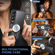 For Meizu 21 Pro Heat Dissipation Aromatherapy MagSafe Holder Phone Case(Black)