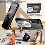 For Meizu 21 Pro Heat Dissipation Aromatherapy MagSafe Holder Phone Case(Silver)