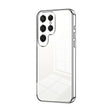 For Samsung Galaxy S25 Ultra 5G Transparent Plating Fine Hole Phone Case(Silver) - Galaxy S25 Ultra 5G Cases by PMC Jewellery | Online Shopping South Africa | PMC Jewellery | Buy Now Pay Later Mobicred