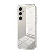 For Samsung Galaxy S25+ 5G Transparent Plating Fine Hole Phone Case(Transparent) - free shipping - PMC Jewellery - Order now!