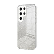 For Samsung Galaxy S25 Ultra 5G Gradient Glitter Powder Electroplated Phone Case(Transparent) - Galaxy S25 Ultra 5G Cases by PMC Jewellery | Online Shopping South Africa | PMC Jewellery | Buy Now Pay Later Mobicred