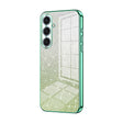 For Samsung Galaxy S25+ 5G Gradient Glitter Powder Electroplated Phone Case(Green) - free shipping - PMC Jewellery - Order now!