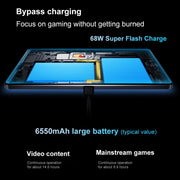 Lenovo LEGION Y700 2025 8.8 inch WiFi Gaming Tablet, 12GB+256GB, Android 14, Qualcomm Snapdragon 8 Gen3 Octa Core(Black)