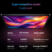 Lenovo LEGION Y700 2025 8.8 inch WiFi Gaming Tablet, 12GB+256GB, Android 14, Qualcomm Snapdragon 8 Gen3 Octa Core(Black)