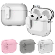 For AirPods 4 Ice Crystals Shockproof Earphone Protective Case(Transparent)
