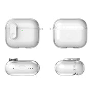 For AirPods 4 Ice Crystals Shockproof Earphone Protective Case(Transparent)
