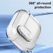 For AirPods 4 Ice Crystals Shockproof Earphone Protective Case(Transparent)