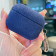 For AirPods Pro 2 Corduroy Cloth Pattern Earphone Protective Case(Royal Blue) - free shipping - PMC Jewellery - Order now!