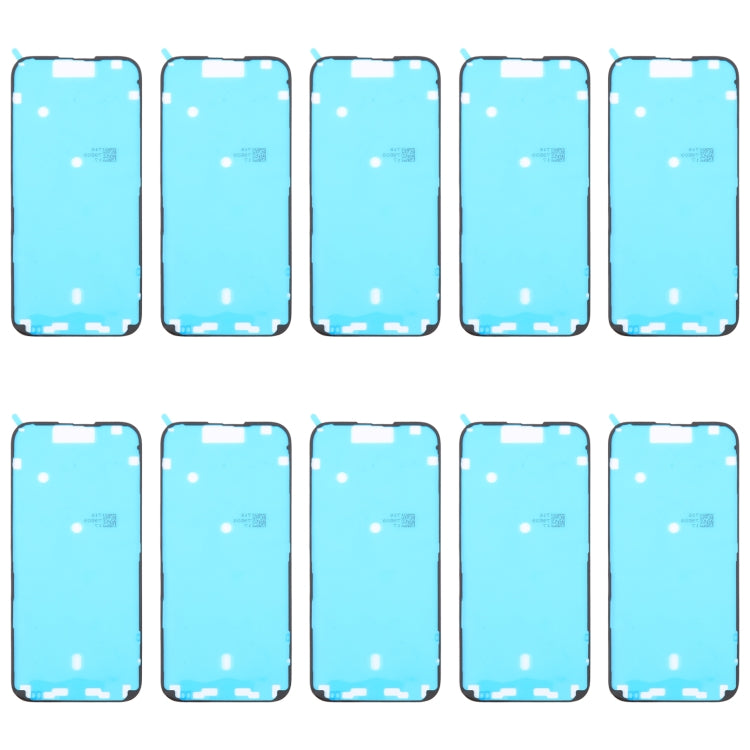 For iPhone 16 Pro Max 10pcs LCD Frame Bezel Water-resistant Adhesive Stickers