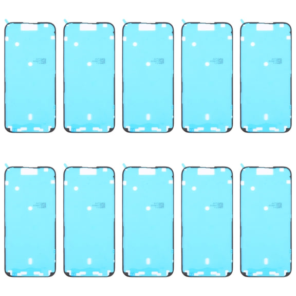 For iPhone 16 Pro Max 10pcs LCD Frame Bezel Water-resistant Adhesive Stickers