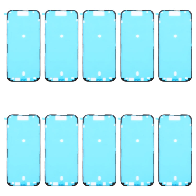 For iPhone 16 Pro 10pcs LCD Frame Bezel Water-resistant Adhesive Stickers