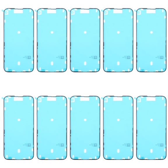 For iPhone 16 Plus 10pcs LCD Frame Bezel Water-resistant Adhesive Stickers