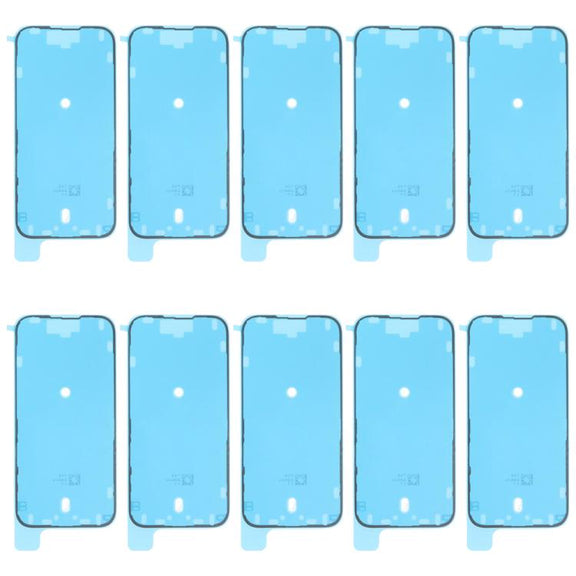 For iPhone 16e 10pcs LCD Frame Bezel Water-resistant Adhesive Stickers