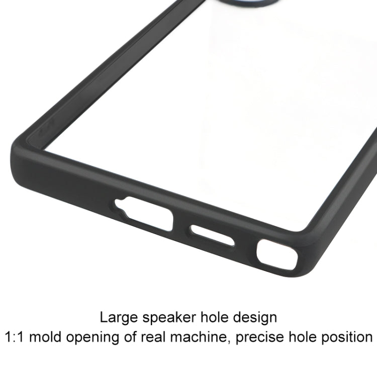 For Samsung Galaxy S25 Ultra 5G Frosted TPU + Transparent PC Phone Case