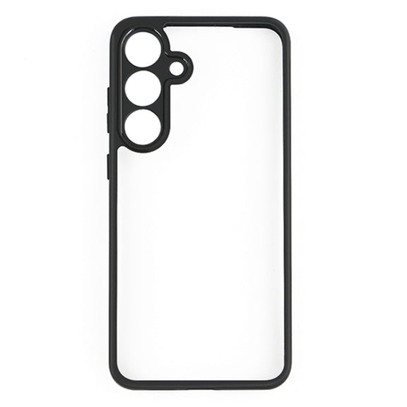 For Samsung Galaxy S25+ 5G Frosted TPU + Transparent PC Phone Case