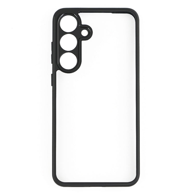 For Samsung Galaxy S25+ 5G Frosted TPU + Transparent PC Phone Case