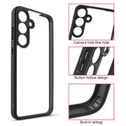 For Samsung Galaxy S25+ 5G Frosted TPU + Transparent PC Phone Case