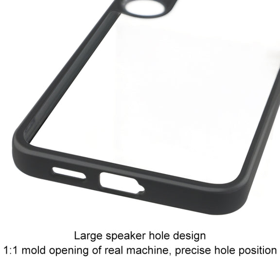 For Samsung Galaxy S25+ 5G Frosted TPU + Transparent PC Phone Case