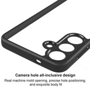 For Samsung Galaxy S25+ 5G Frosted TPU + Transparent PC Phone Case