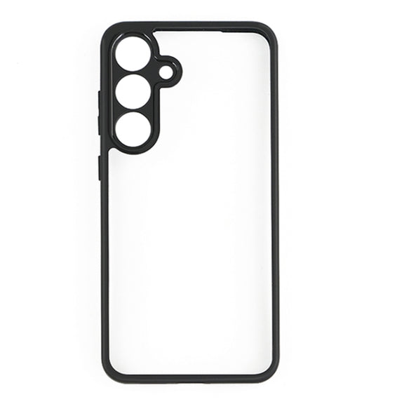 For Samsung Galaxy S25 5G Frosted TPU + Transparent PC Phone Case