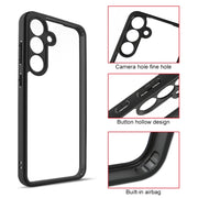 For Samsung Galaxy S25 5G Frosted TPU + Transparent PC Phone Case
