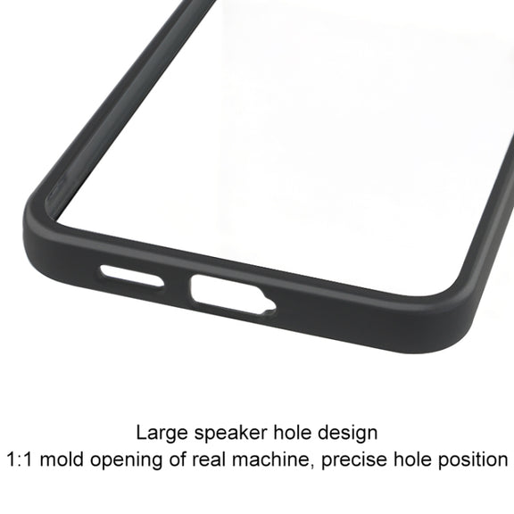 For Samsung Galaxy S25 5G Frosted TPU + Transparent PC Phone Case