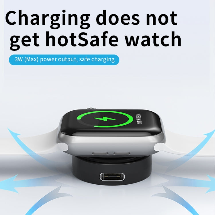For Apple Watch Series X53 Portable Wireless Charger(White)