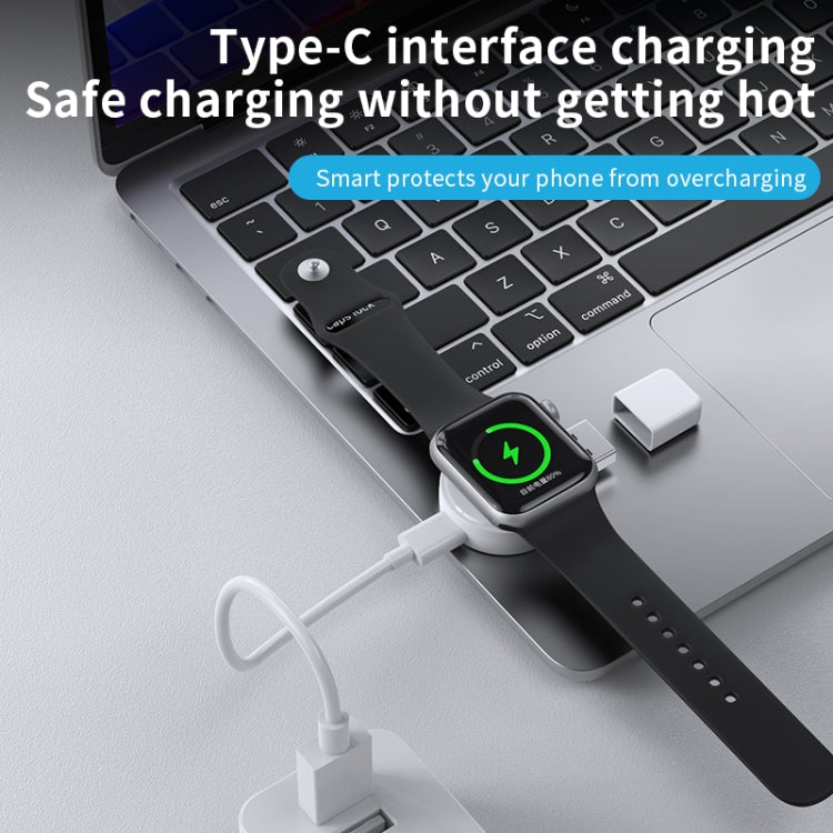 For Apple Watch Series X53 Portable Wireless Charger(White)