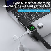 For Apple Watch Series X53 Portable Wireless Charger(White)