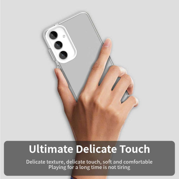 For Samsung Galaxy S25 5G Candy PC Hybrid TPU Shockproof Phone Case(White)