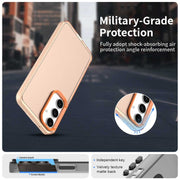 For Samsung Galaxy S25 5G Candy PC Hybrid TPU Shockproof Phone Case(Orange)
