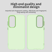 For Samsung Galaxy S25 5G Candy PC Hybrid TPU Shockproof Phone Case(Green)