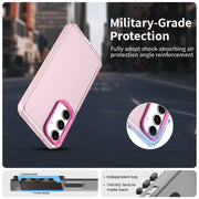 For Samsung Galaxy S25+ 5G Candy PC Hybrid TPU Shockproof Phone Case(Red)