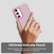 For Samsung Galaxy S25+ 5G Candy PC Hybrid TPU Shockproof Phone Case(Red)