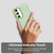 For Samsung Galaxy S25+ 5G Candy PC Hybrid TPU Shockproof Phone Case(Green)