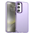 For Samsung Galaxy S25+ 5G Candy PC Hybrid TPU Shockproof Phone Case(Purple) - free shipping - PMC Jewellery - Order now!