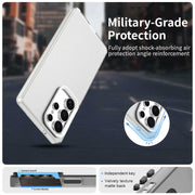 For Samsung Galaxy S25 Ultra 5G Candy PC Hybrid TPU Shockproof Phone Case(White)