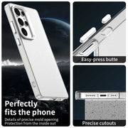 For Samsung Galaxy S25 Ultra 5G Candy PC Hybrid TPU Shockproof Phone Case(White)