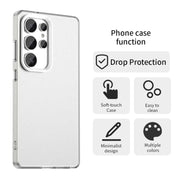For Samsung Galaxy S25 Ultra 5G Candy PC Hybrid TPU Shockproof Phone Case(White)
