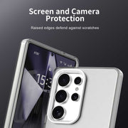 For Samsung Galaxy S25 Ultra 5G Candy PC Hybrid TPU Shockproof Phone Case(White)