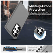 For Samsung Galaxy S25 Ultra 5G Candy PC Hybrid TPU Shockproof Phone Case(Black)