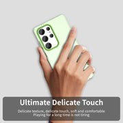 For Samsung Galaxy S25 Ultra 5G Candy PC Hybrid TPU Shockproof Phone Case(Green)