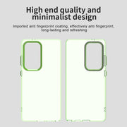 For Samsung Galaxy S25 Ultra 5G Candy PC Hybrid TPU Shockproof Phone Case(Green)