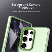 For Samsung Galaxy S25 Ultra 5G Candy PC Hybrid TPU Shockproof Phone Case(Green)