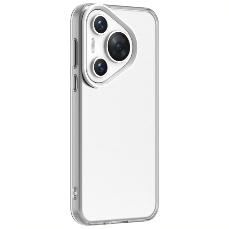 For Huawei Pura 70 Candy PC Hybrid TPU Shockproof Phone Case(White)