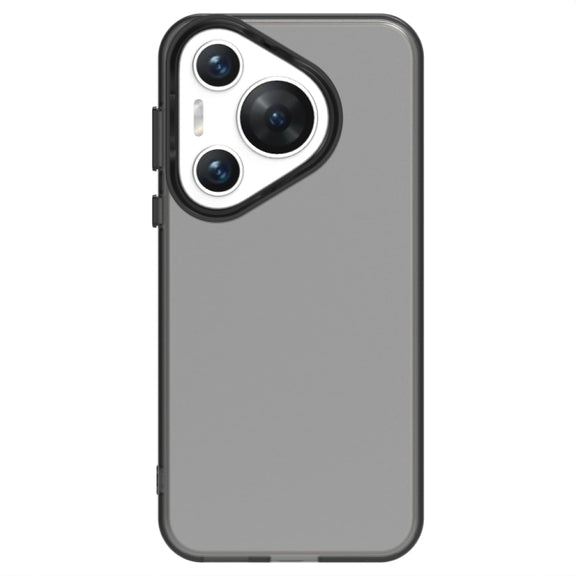For Huawei Pura 70 Candy PC Hybrid TPU Shockproof Phone Case(Black)