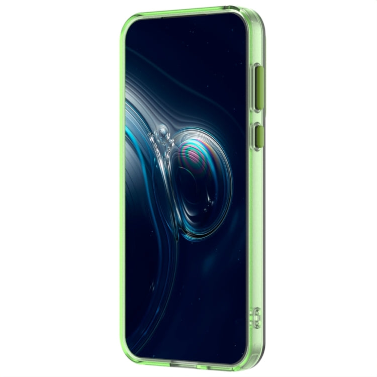 For Huawei Pura 70 Candy PC Hybrid TPU Shockproof Phone Case(Green)