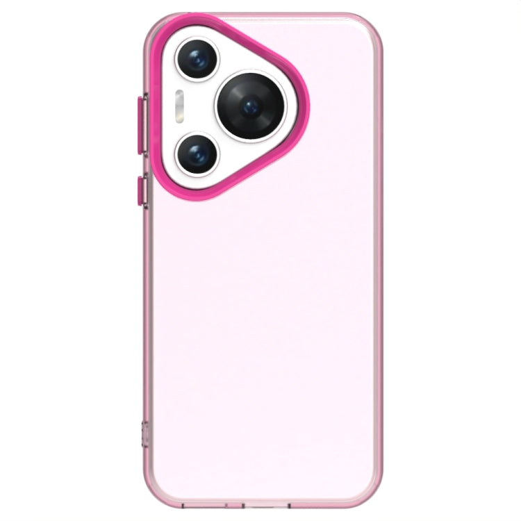 For Huawei Pura 70 Pro Candy PC Hybrid TPU Shockproof Phone Case(Red)