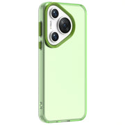 For Huawei Pura 70 Pro Candy PC Hybrid TPU Shockproof Phone Case(Green)